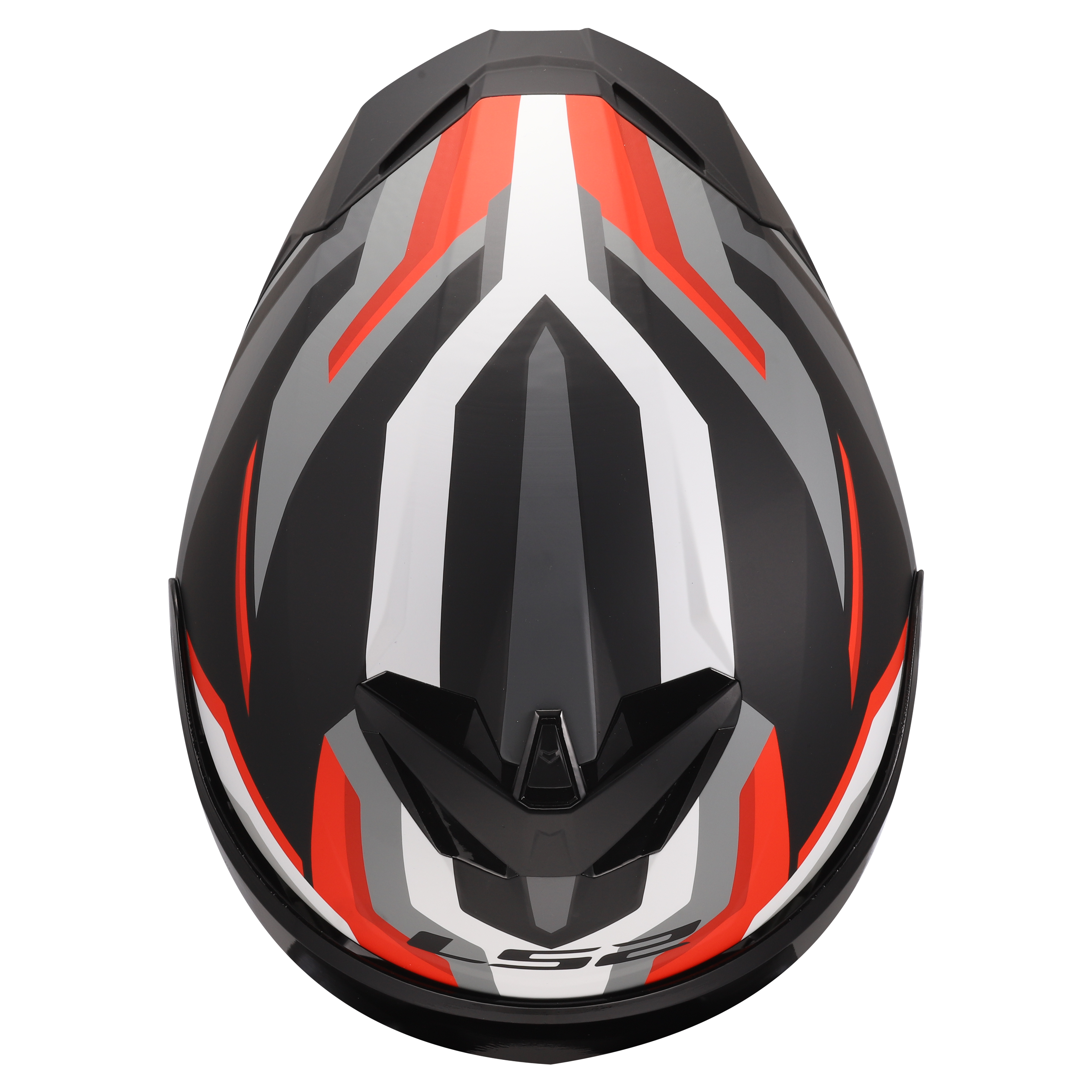LS2 FF820 RAPID III HYPER BLACK RED  168200831 (7)